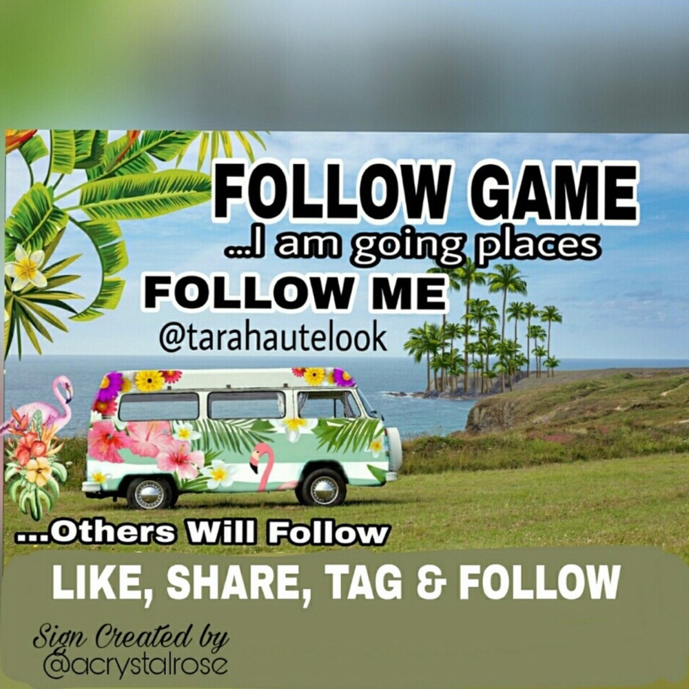 🌷🌷MY FIRST FOLLOW GAME🌷🌷